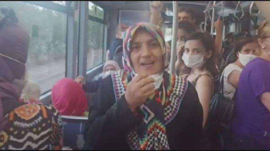 Otobüste maske takmadı, kendisini böyle savundu