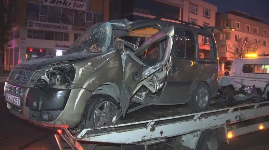 Avcılar'da kaza: 1'i ağır 2 yaralı
