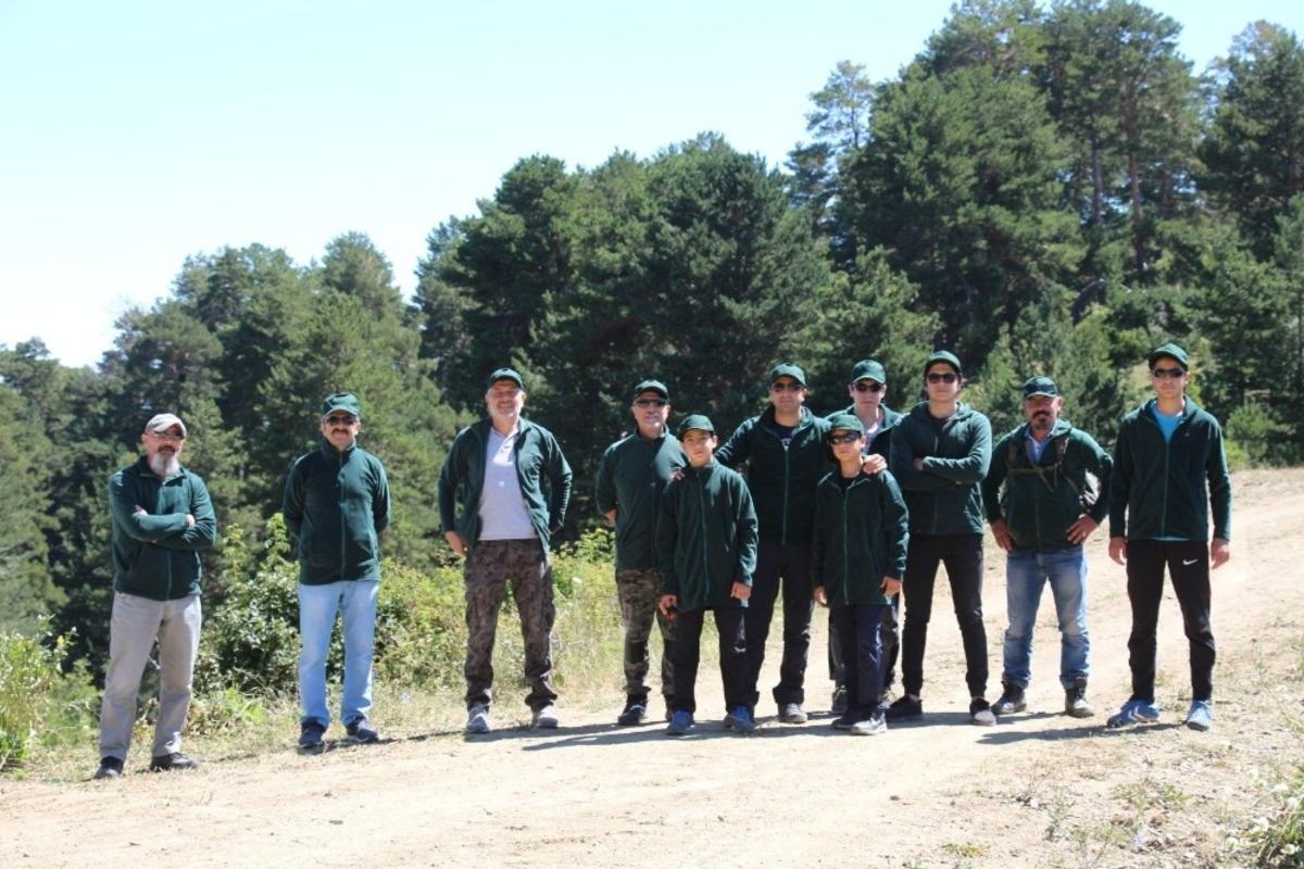 Oltulu Yeşilaycılar doğaya y&uuml;r&uuml;d&uuml;ler