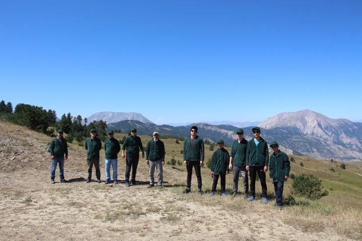 Oltulu Yeşilaycılar doğaya yürüdüler G3