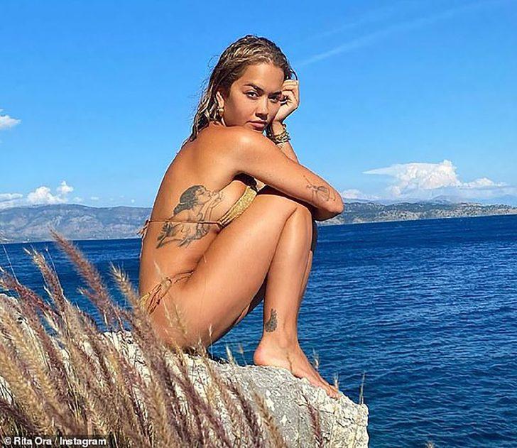 Rita Ora'nın dondurma keyfi! Beğeni yağdı G2