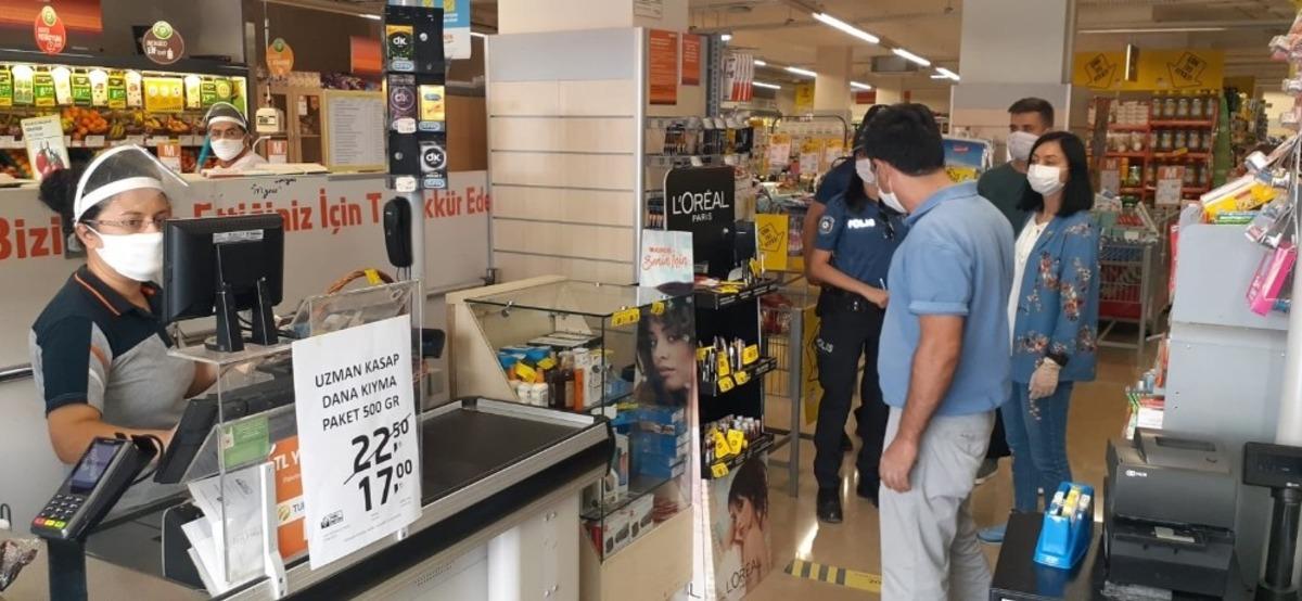 Korkuteli&rsquo;de Korona vir&uuml;s denetimi