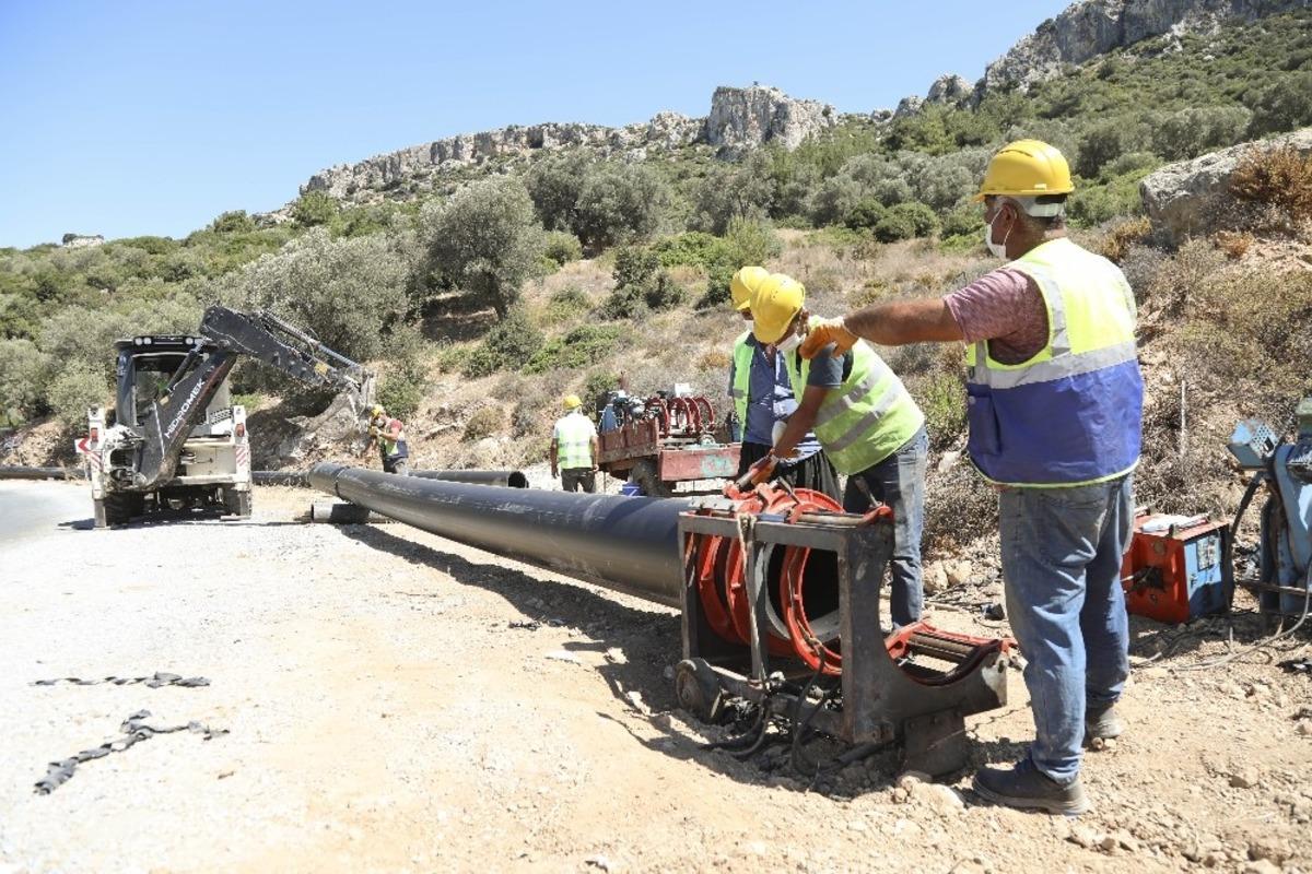 Kuşadası&rsquo;nın yazın susuz kalmaması i&ccedil;in &ccedil;alışma başlatıldı