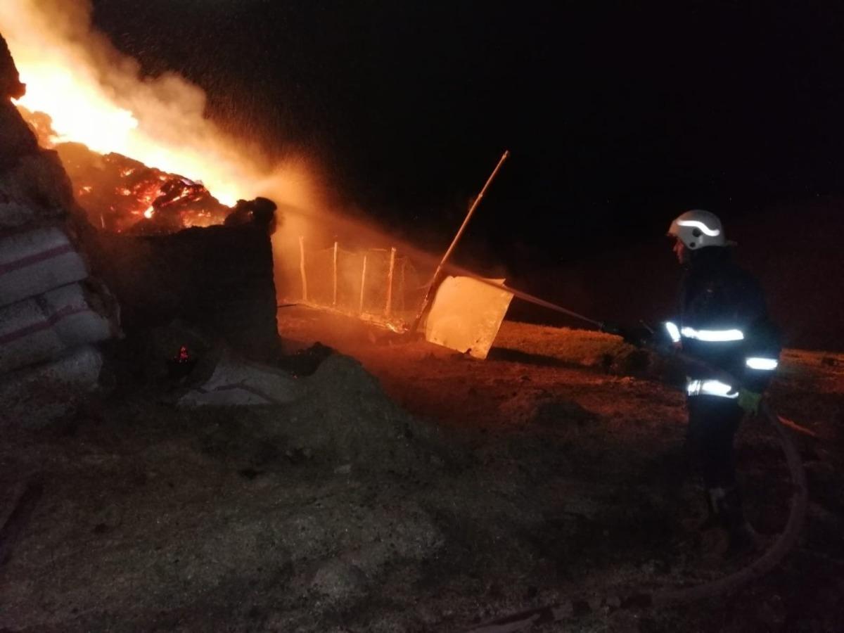 Van&rsquo;da korkutan yangın