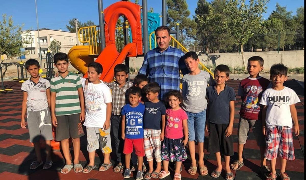 Fırat, park &ccedil;alışmalarını yerinde inceledi