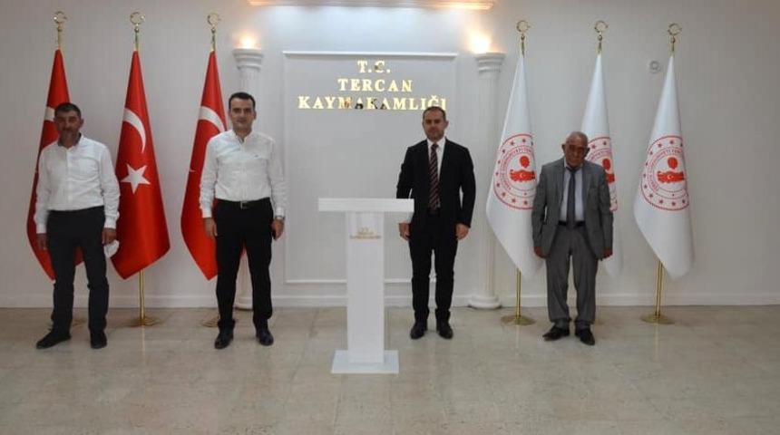 Milletvekili &Ccedil;akır&rsquo;dan Kaymakam &Ccedil;elik&rsquo;e ziyaret