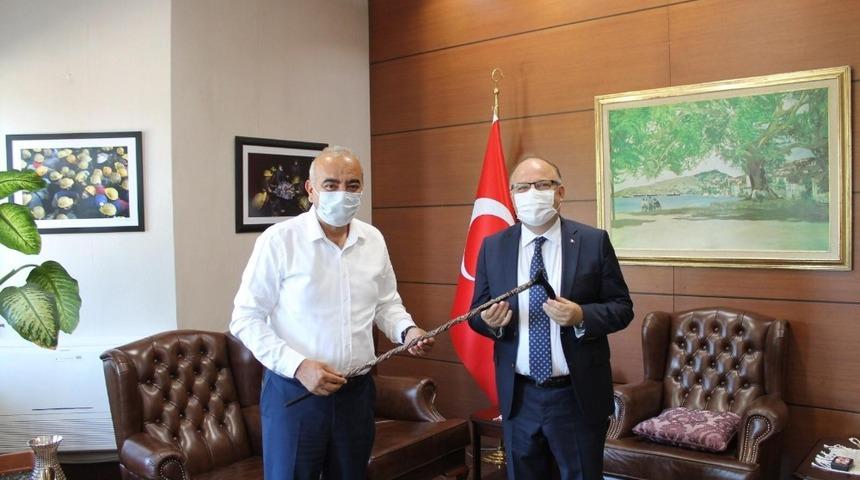 Başkan Bozkurt’tan Vali Tutulmaz’a ziyaret