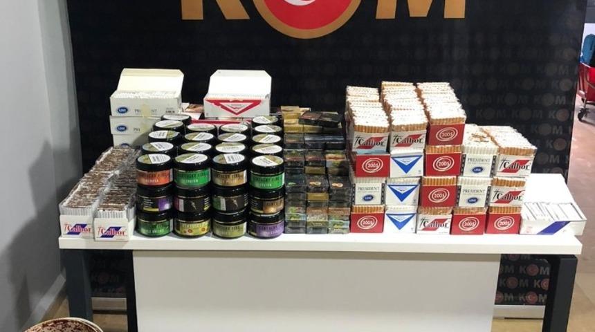 Yalova&rsquo;da ka&ccedil;ak t&uuml;t&uuml;n operasyonu