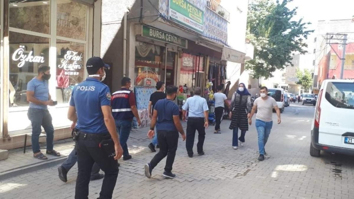 Mazıdağı&rsquo;nda maske denetimi ger&ccedil;ekleştirildi