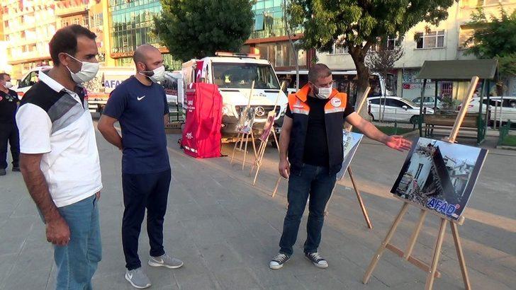 Vatandaşlara afet bilinci oluşturmak için Marmara depremi anma etkinliği düzenlendi G3