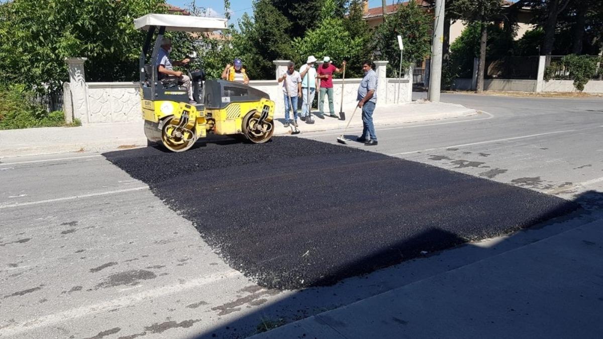 Hamidiye mahallesine hız kesiciler yapıldı