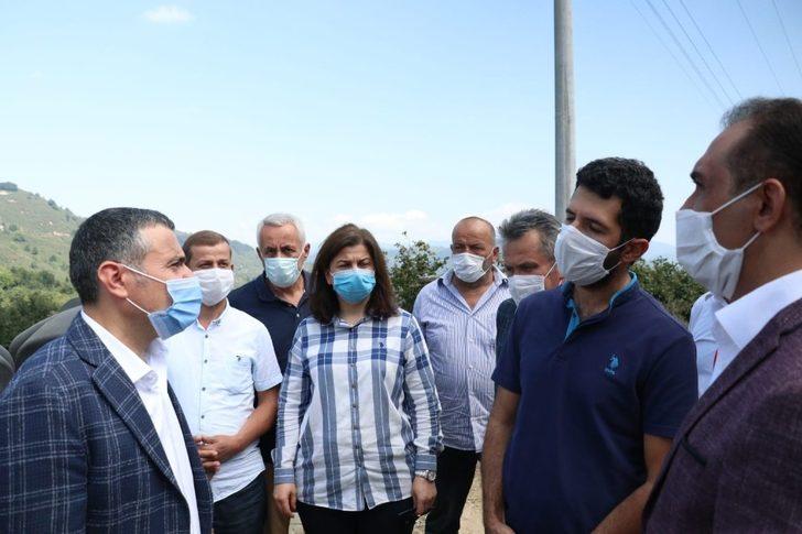 Köyde yapılan içme suyu hattında inceleme G2