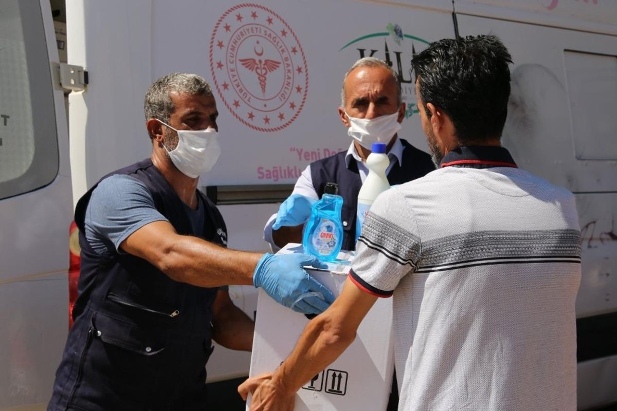 7 bin kişiye gıda ile hijyen malzemesi desteği