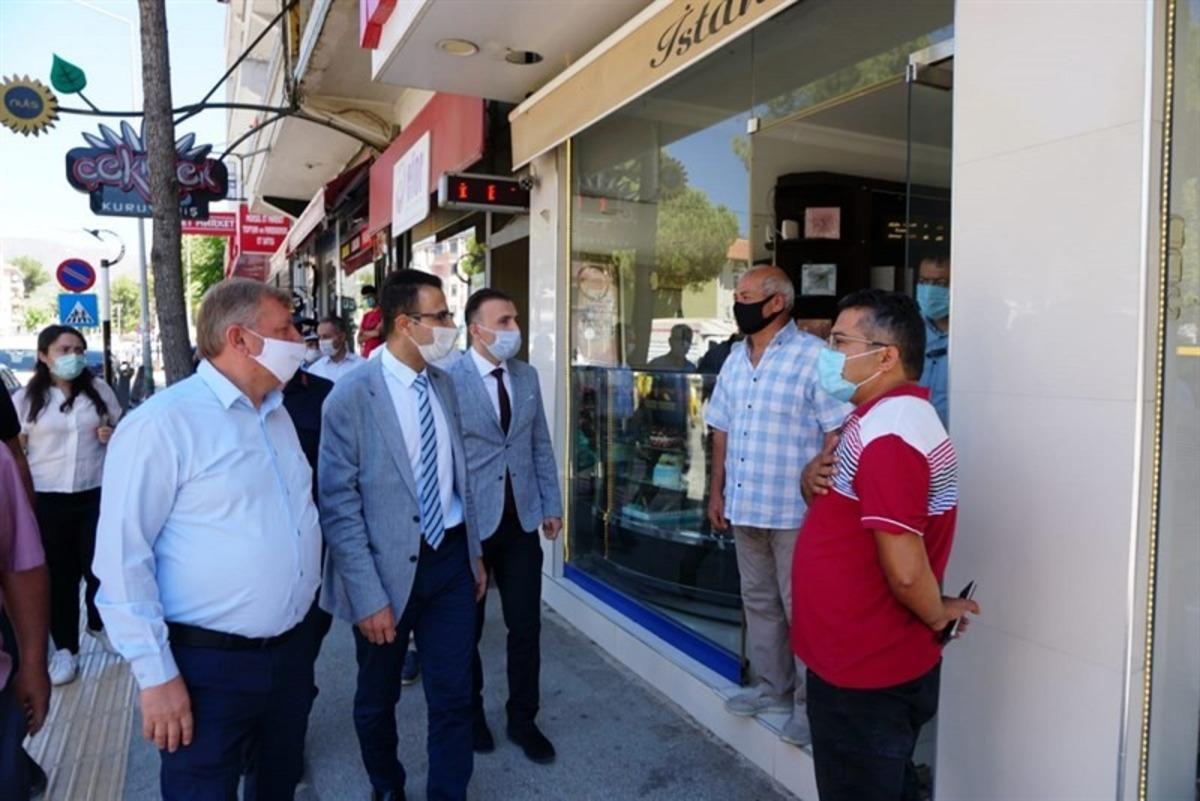 Osmancık&rsquo;ta koronavir&uuml;s denetimi