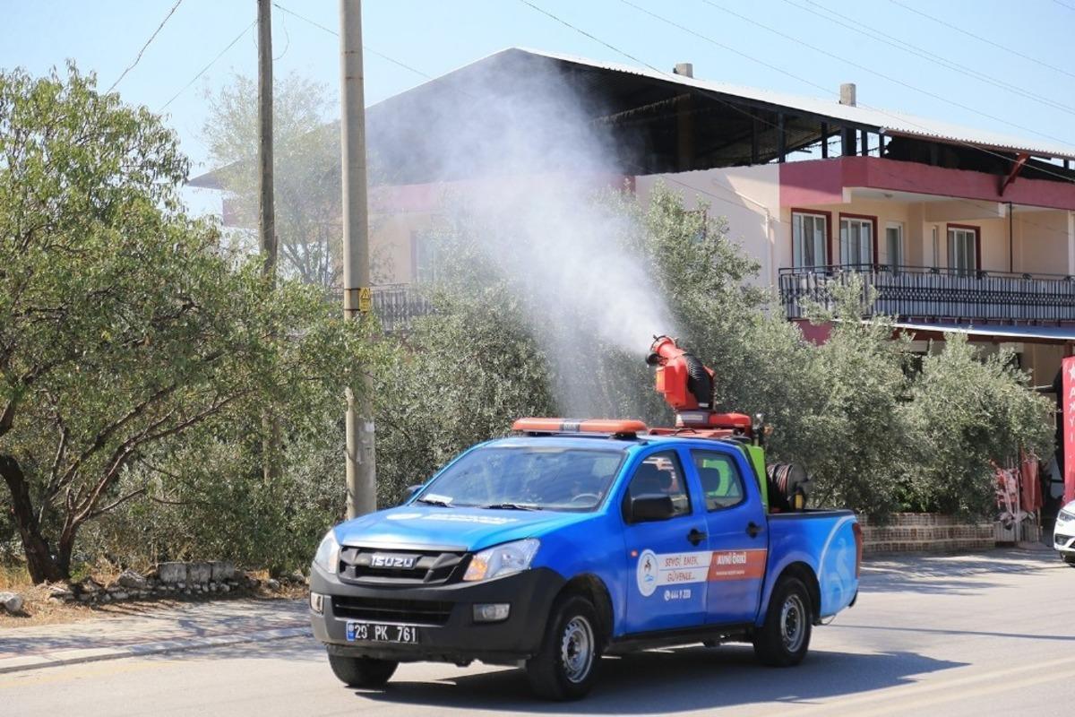 Pamukkale Belediyesi halkın sağlığı i&ccedil;in &ccedil;alışıyor