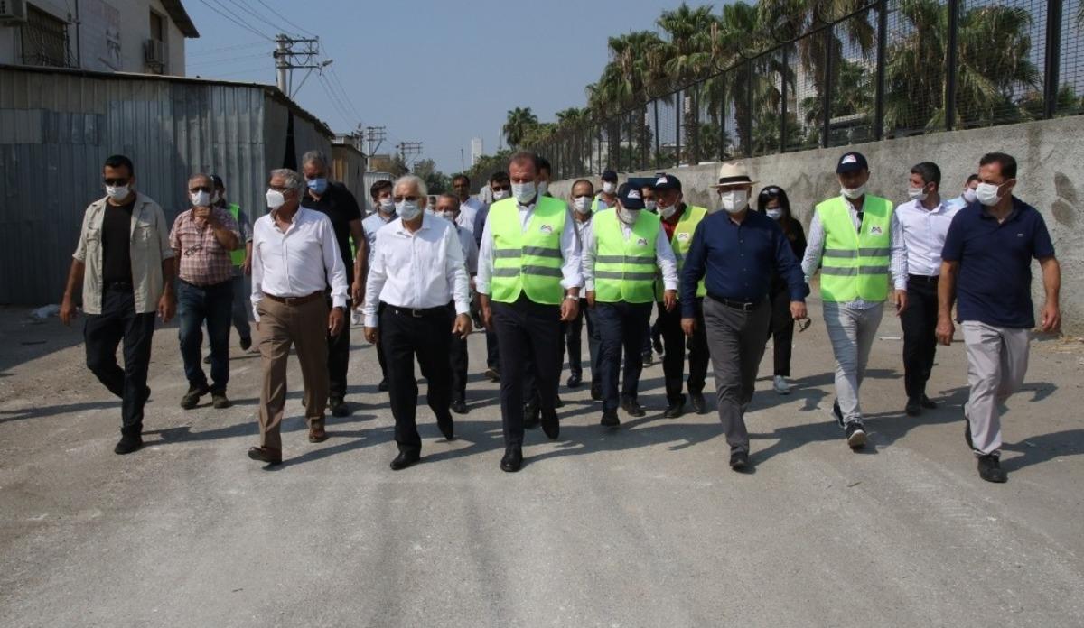 Se&ccedil;er ve Kızıltan, sanayi sitesinde incelemelerde bulundu