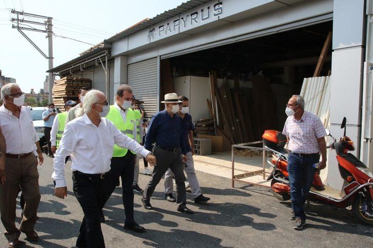 Seçer ve Kızıltan, sanayi sitesinde incelemelerde bulundu G2