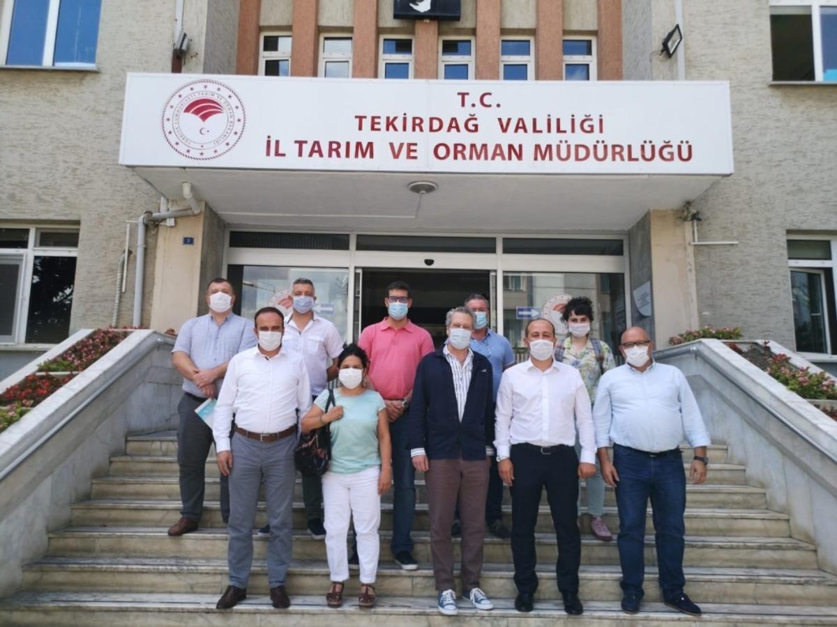 İspanyol heyet, &uuml;lkedeki su &uuml;r&uuml;nleri &uuml;retici &ouml;rg&uuml;tleri i&ccedil;in Tekirdağ&rsquo;da