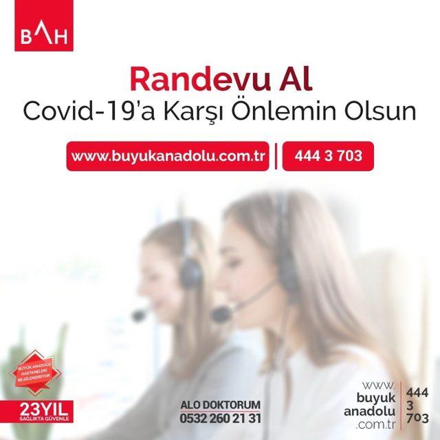 Büyük Anadolu Hastaneleri’nden 