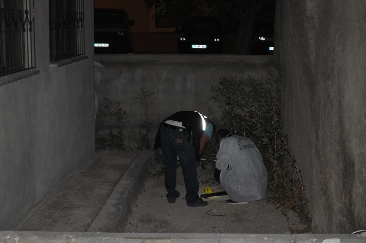 Karaman&rsquo;da iki bina arasındaki boşlukta pompalı t&uuml;fek bulundu