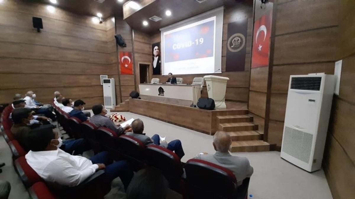 Siirt&rsquo;te oluşturulan mahalle denetim ekiplerine eğitim verildi