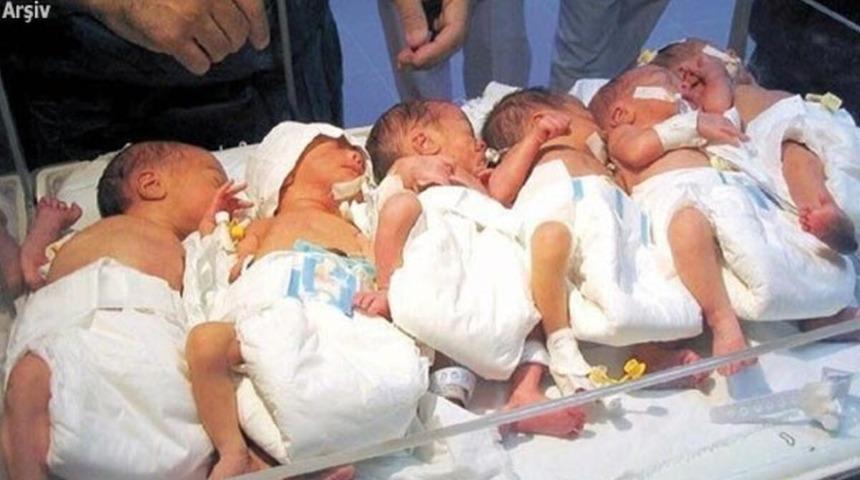 İran'da bir kadın altız bebek d&uuml;nyaya getirdi