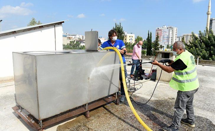 Seyhan’da okullarının su depoları temizleniyor G1