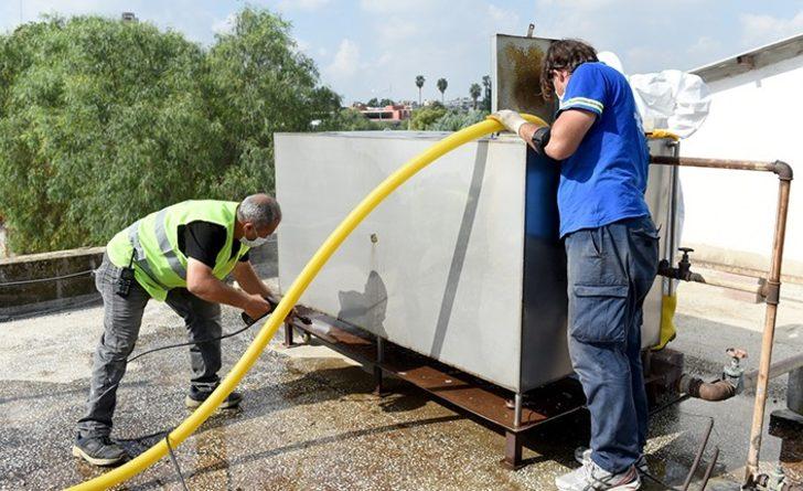Seyhan’da okullarının su depoları temizleniyor G3