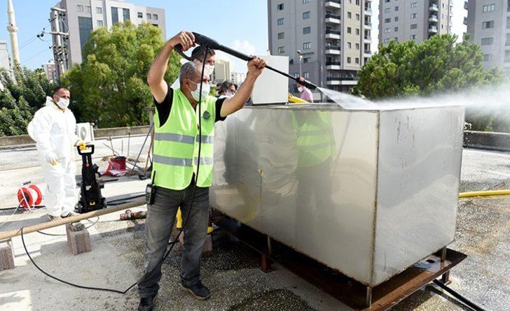 Seyhan’da okullarının su depoları temizleniyor G4