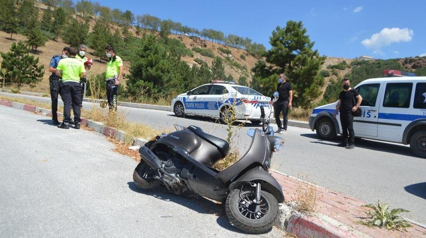 Tavşanlı&rsquo;da trafik kazası, 1 yaralı