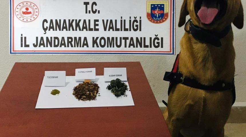 Biga&rsquo;da uyuşturucu operasyonu