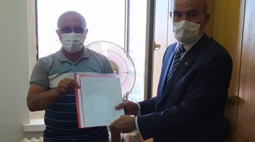 MHP&rsquo;li Kaya mazbatasını aldı