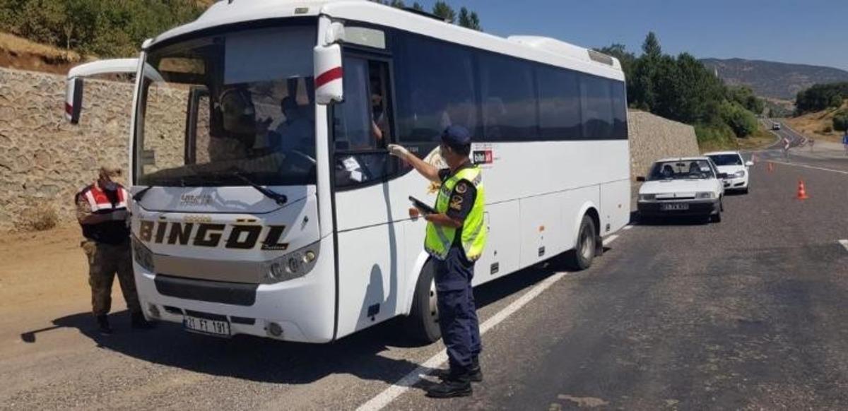 Bing&ouml;l&rsquo;de Covid-19 denetimleri  s&uuml;r&uuml;yor