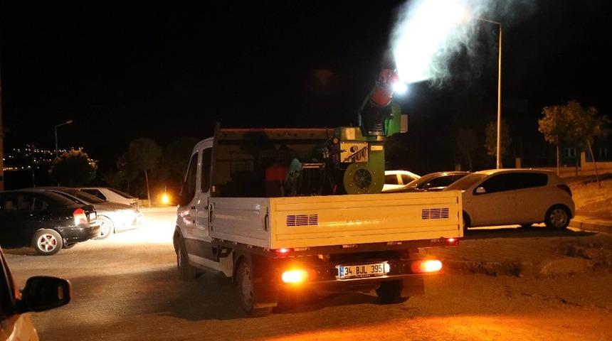 Mardin&rsquo;de kent genelinde ila&ccedil;lama &ccedil;alışmaları s&uuml;r&uuml;yor