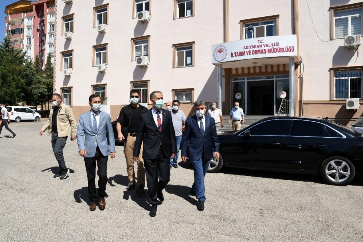 Vali &Ccedil;uhadar&rsquo;dan tarım ve orman m&uuml;d&uuml;rl&uuml;ğ&uuml;ne ziyaret