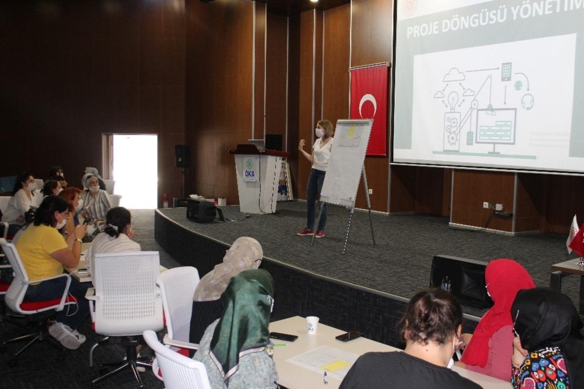 OKA&rsquo;dan &uuml;retici kadınlara Proje D&ouml;ng&uuml;s&uuml; Y&ouml;netimi eğitimi