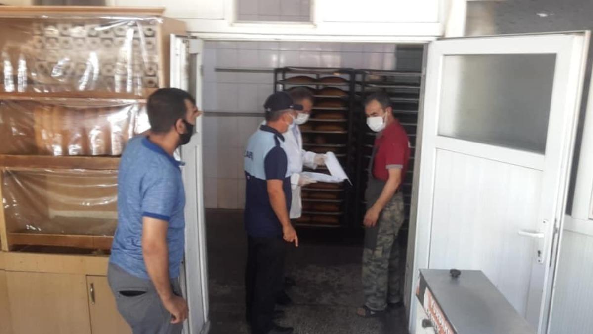 Keskin il&ccedil;esinde Covid-19 denetimleri