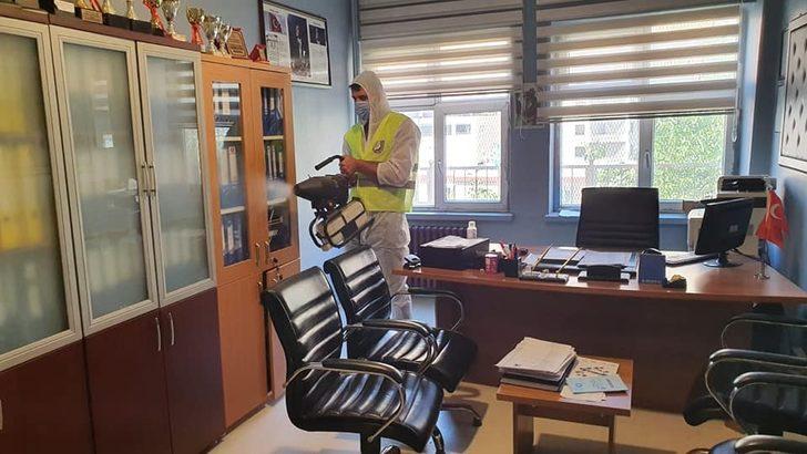 Uludere’de okullar dezenfekte ediliyor G2