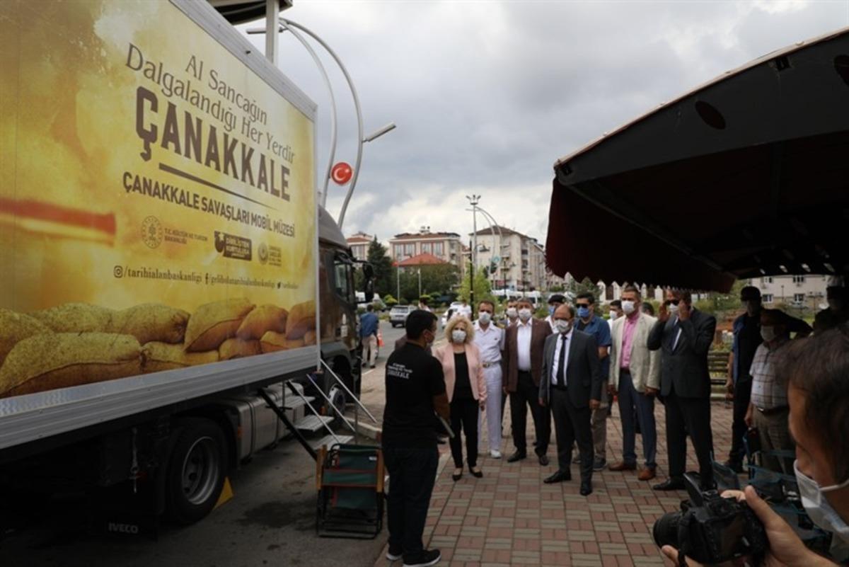 &ldquo;&Ccedil;anakkale Savaşları Mobil M&uuml;zesi&rdquo; Bartın&rsquo;da a&ccedil;ıldı