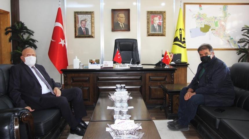 Milletvekili Battal&rsquo;dan Başkan Pekmezci&rsquo;ye ziyaret