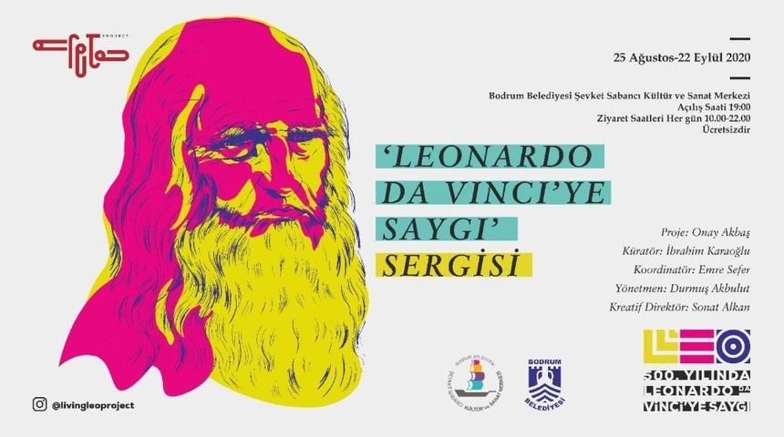 Bodrum&rsquo;da Leonardo da Vinci&rsquo;ye Saygı Sergisi a&ccedil;ılacak