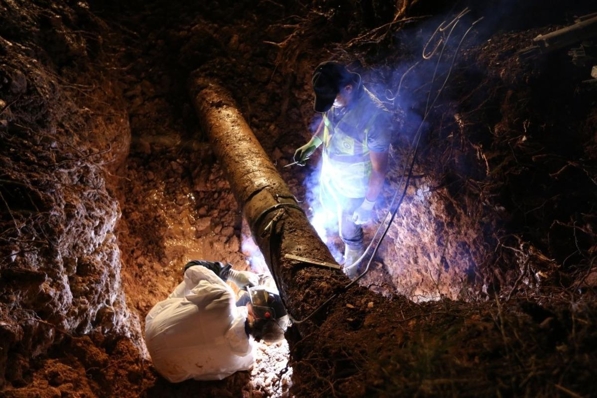 Menteşe&rsquo;deki su hattı arızası giderildi