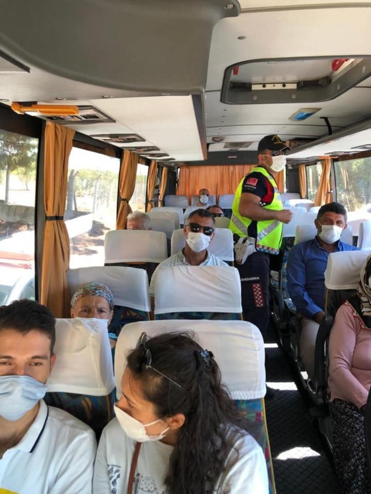 Didim&rsquo;de taksiler ve toplu taşıma ara&ccedil;ları denetlendi