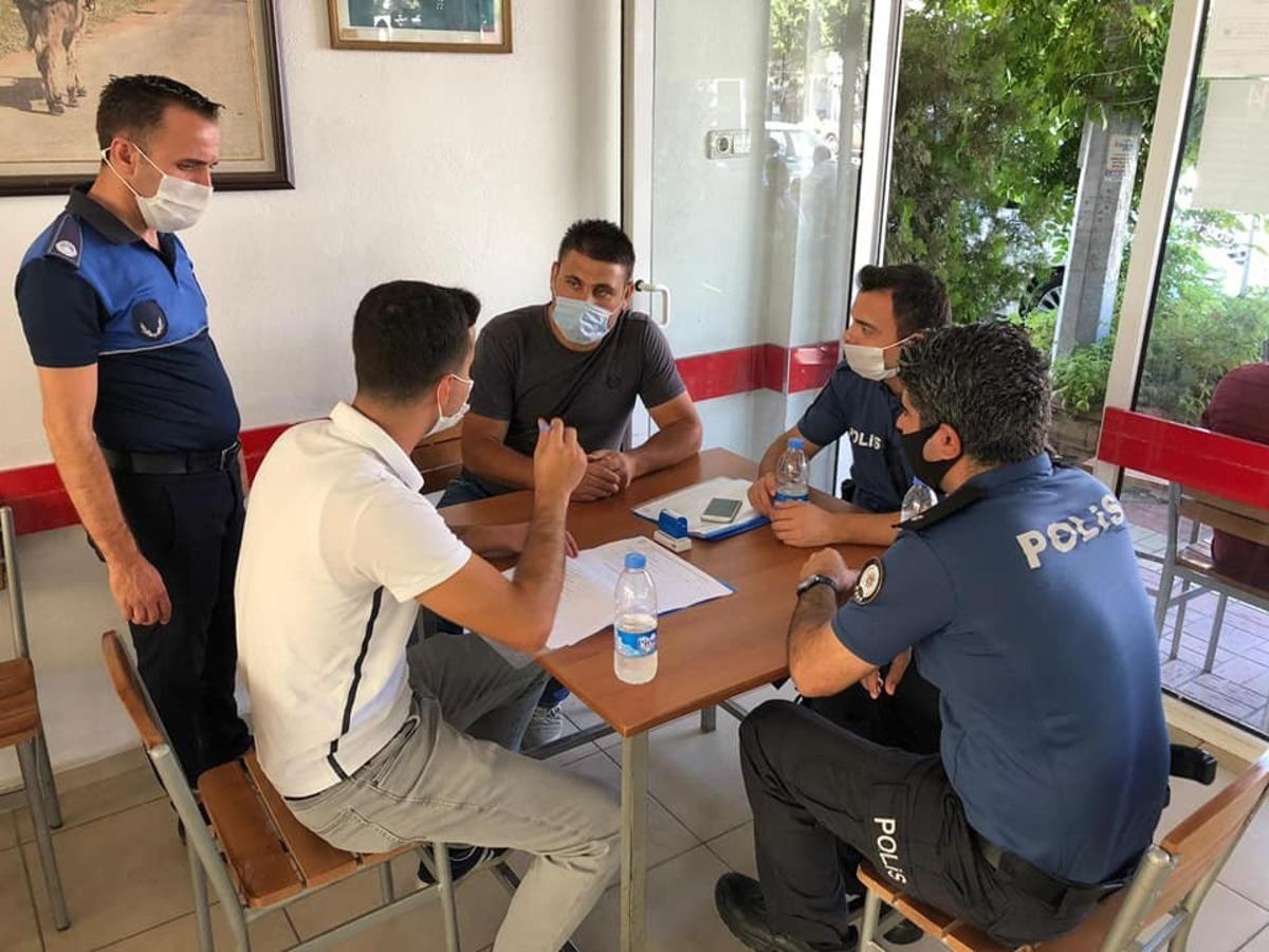 Karacasu&rsquo;da Korona vir&uuml;s denetimi