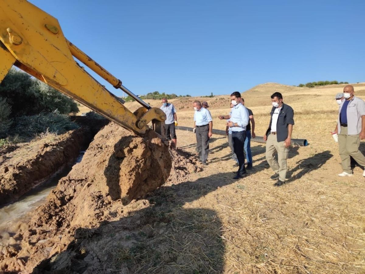 &Ccedil;emişgezek Uzung&ouml;l&rsquo;de alt yapı &ccedil;alışması