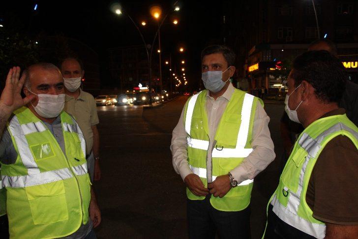 Batman Belediyesi çalışmalarına gece gündüz devam ediyor G3