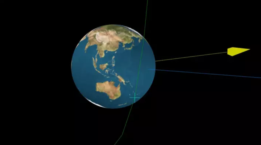 D&uuml;nya'yı teğet ge&ccedil;ti, NASA 'g&ouml;zden ka&ccedil;tı' dedi