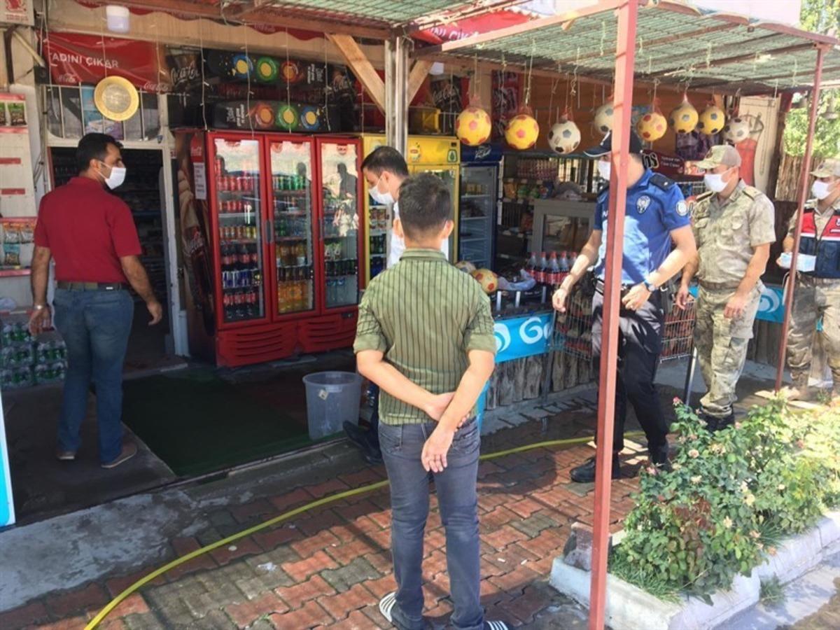 Kale&rsquo;de korona denetimleri sıklaştırıldı