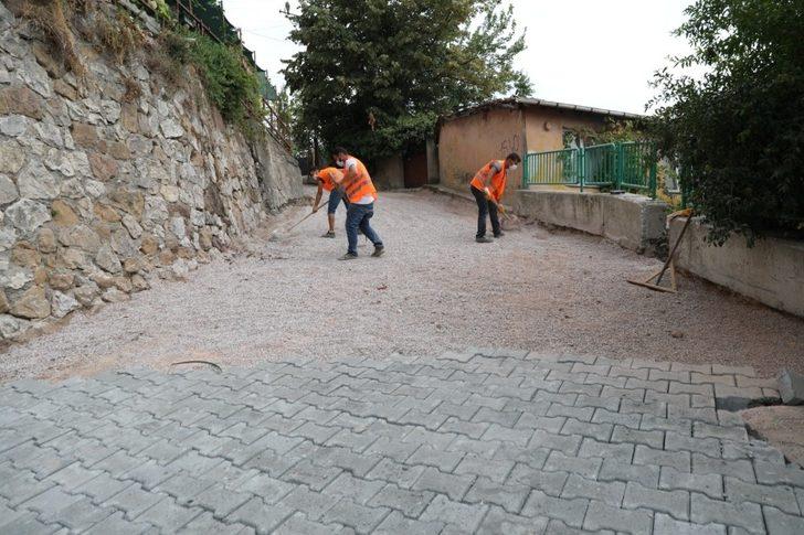 Serdar ve Veliahmet’in parke yolları yenileniyor G4