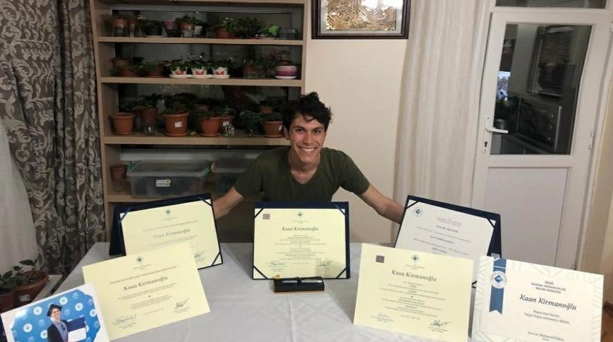 Başarılı öğrenci Amerika’ya gitmek için destek bekliyor